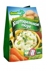 Картофельное пюре с зеленью и овощами  "Вкусно по-домашнему" быстрого приготовления